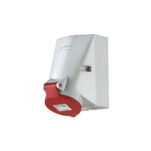 MENNEKES CEE-Wandsteckdose 5x32A 422 TwinCONTACT 6h 400V IP44 UT 180° 422 (422.) afbeelding 1