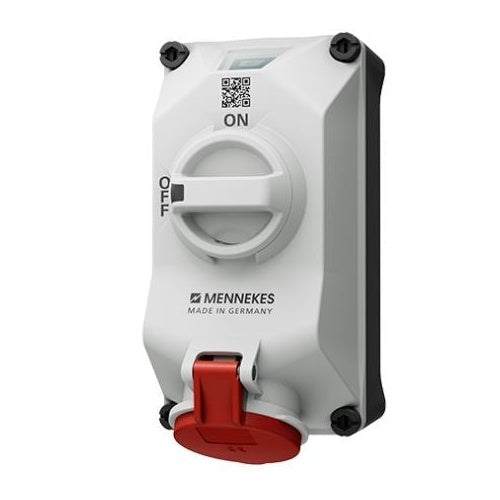 Mennekes Wandsteckdose 5611506G DUOi 16A5P6h 400V IP44 (5611506G) afbeelding 1