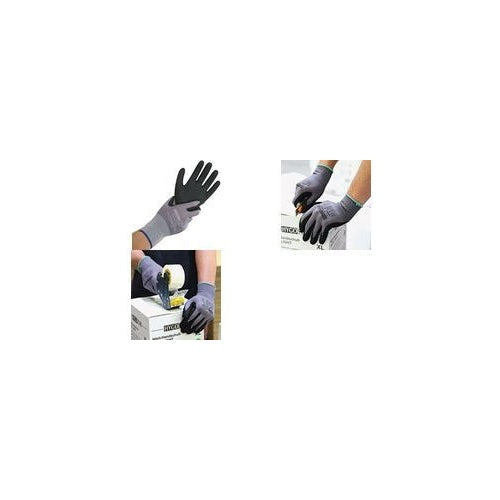 Franz Mensch HYGOSTAR Arbeitshandschuh Ergo Flex grau/schwarz L 6496041 (33294) afbeelding 1