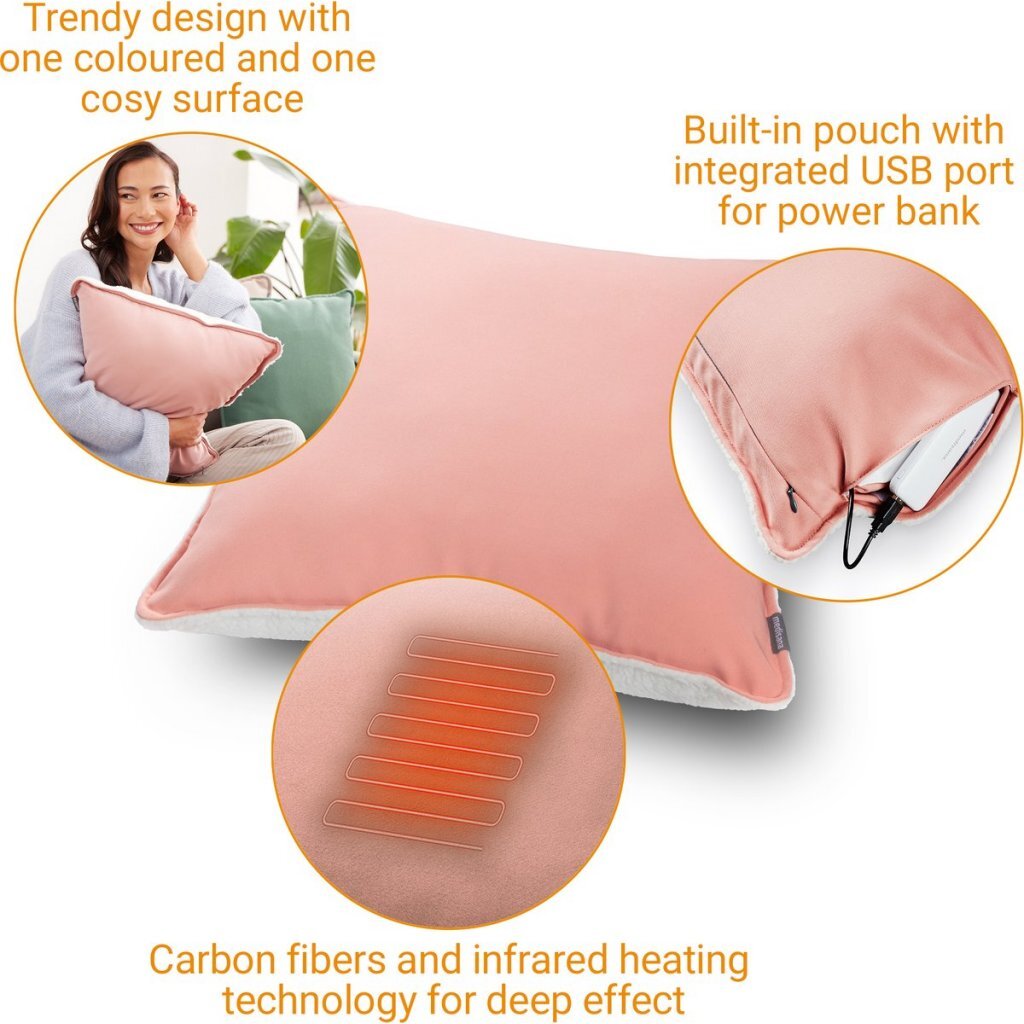 Medisana HC 100 Heat Pad 40x40 cm Pink/White
