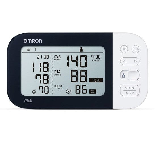 OMRON  M7 Intelli Afib  Blutdruckmessgerät Oberarm (HEM-7380T1-EBK) afbeelding 2