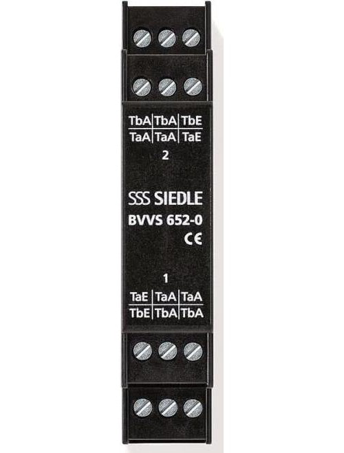 Bus-Video-Verteiler BVVS 652-0 schwarz symetrisch (200049630-00) afbeelding 1