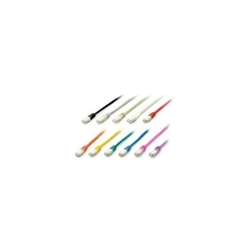 Equip - Patch-Kabel - RJ-45 (M) - RJ-45 (M) - 20,0m - SFTP - CAT 6a - IEEE 802,5 - gepresst, verseilt - Grau (605609) afbeelding 1