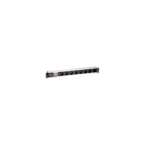 Equip - Stromverteilungseinheit - Wechselstrom 220-240 V - 3,5 kW - 9 Ausgangsstecker - 1U - 48,3 cm (19") (333292) - 4015867166925 - image 1