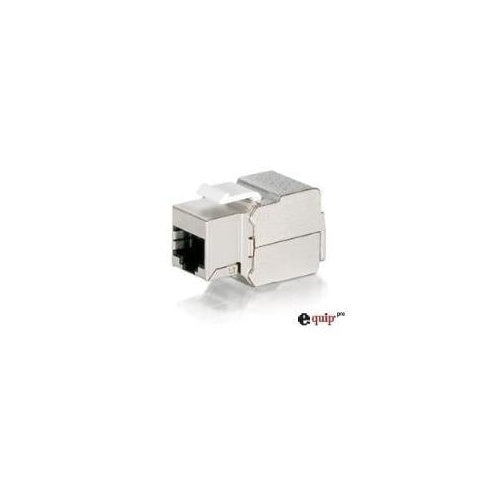 EQUIP 8 x Keystone Jack Cat.6 voll geschirmt werkzeugfreier Anschluss (767211) afbeelding 1