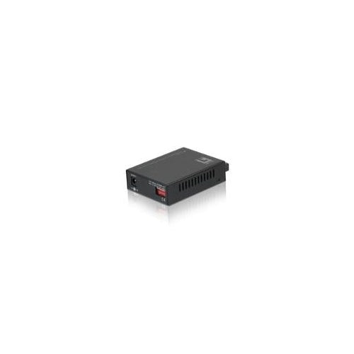 LevelOne GVT-2001 - Medienkonverter - 10Base-T, 100Base-TX, 1000Base-T - 1000Base-SX MMF SC / RJ-45 - extern - bis zu 550 m - 850 nm (GVT-2001) afbeelding 1