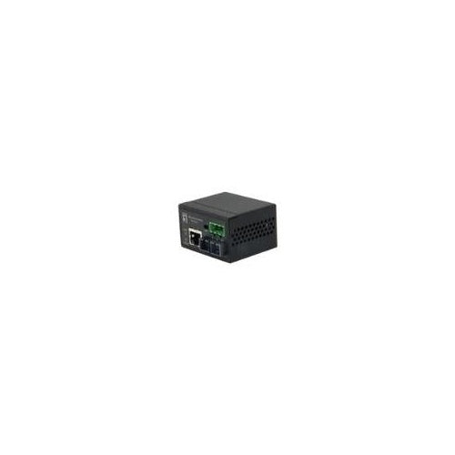 LevelOne IEC-4001 - Medienkonverter - 100Mb LAN - 10Base-T, 100Base-FX, 100Base-TX - RJ-45 / SC multi-mode - bis zu 2 km afbeelding 1