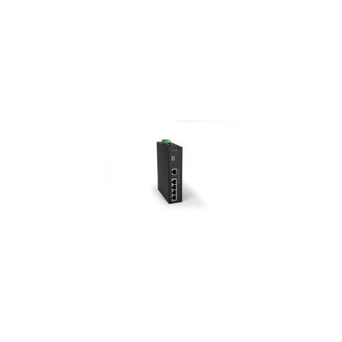 LevelOne IFS-0501 - Switch - 5 x 10/100 - Desktop, an DIN-Schiene montierbar, wandmontierbar - Gleichstrom (IFS-0501) afbeelding 1