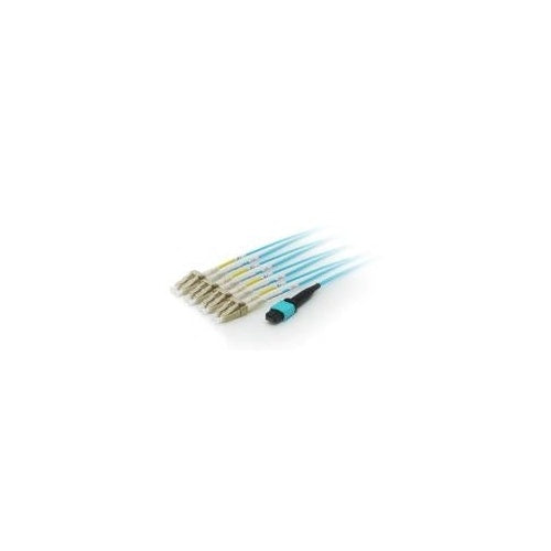 Equip Pro - Patch-Kabel - MTP Multimode (W) - LC Multi-Mode (M) - 7,0m - Glasfaser - 50/125 Mikrometer - OM4 - Aquamarin (25556407) afbeelding 1