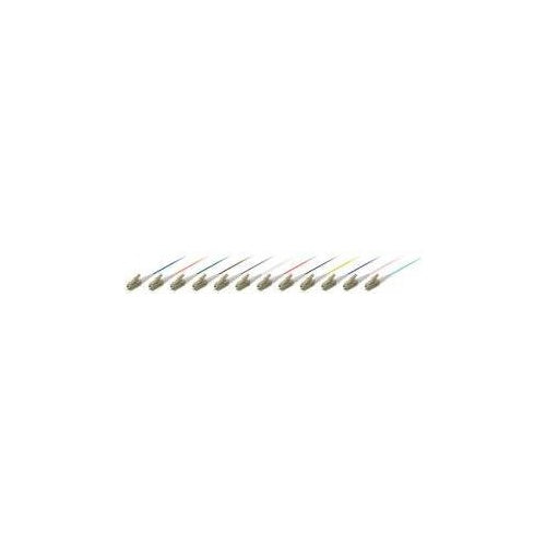 equip Pro - Anschlussleitung, Lötfahne - LC/PC (M) - 2,0m - Glasfaser - 50/125 Mikrometer - OM4 - halogenfrei - Multicolor (Packung mit 12) (255643) afbeelding 1