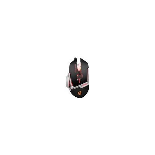 Conceptronic DJEBBEL 8 - Maus - ergonomisch - optisch - 8 Tasten - kabelgebunden - USB - Schwarz, Silber - 4015867209233 - image 1