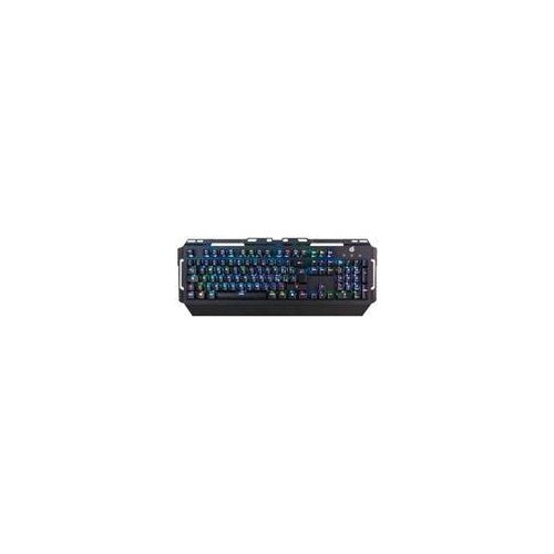 Conceptronic KRONIC - Tastatur - backlit - USB - Italienisch - Tastenschalter: blauer Schalter - Schwarz afbeelding 1