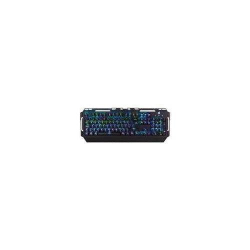 Conceptronic KRONIC - Tastatur - backlit - USB - Portugiesisch - Tastenschalter: blauer Schalter - Schwarz afbeelding 1