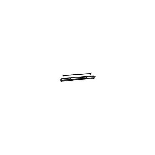equip Pro - Patch Panel - CAT 6 - RJ-45 X 24 - Schwarz - 1U - 48.3 cm (19") - 4015867223079 - image 2
