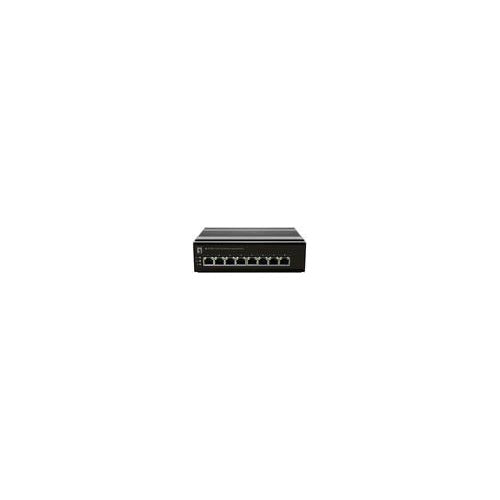 LevelOne Switch 8 Port FE IFS-0801 DIN-Rail,-30°C to 65°C (IFS-0801) afbeelding 1
