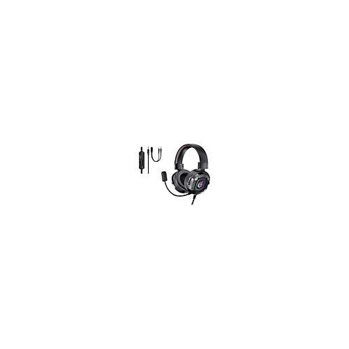 Conceptronic ATHAN03B - Headset - ohrumschließend - kabelgebunden - 3,5 mm Stecker - Schwarz afbeelding 2