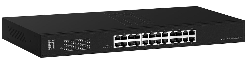 24-Port Gigabit Switch Hersteller: LEVELONE (GEU-2431) afbeelding 3