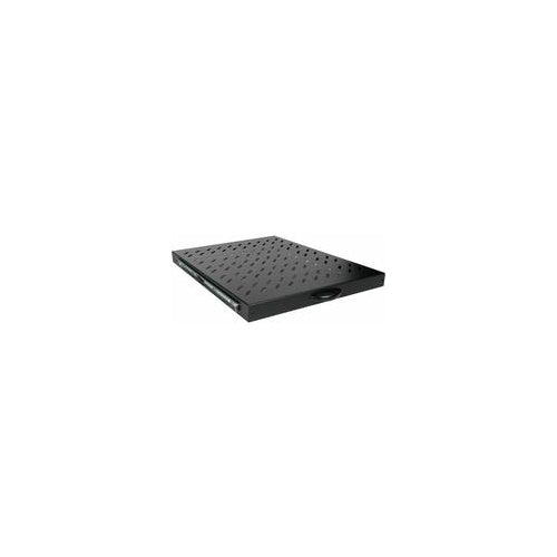 Equip Fachboden variabel 19" für Serverschränke 1U 80cm sw - 0,8 m (EZVS-19-1-80-B) afbeelding 1