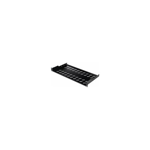 Equip Fachboden fest 19" für Serverschränke 1U 40cm sw - 0,4 m (EZFS-19-1-40-B) afbeelding 1