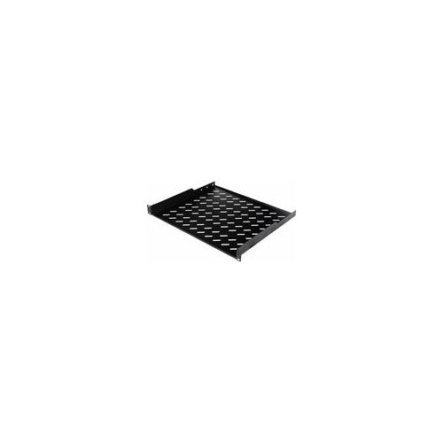 Equip Fachboden fest 19" für Serverschränke 1U 60cm sw - 0,6 m (EZFS-19-1-60-B) afbeelding 1