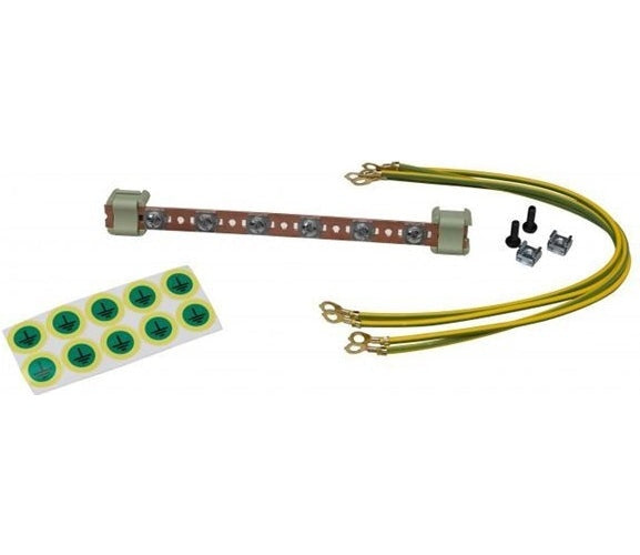 Equip Erdungsset für Serverschränke 6 Erdungspunkte 22cm (EZG-6) afbeelding 1