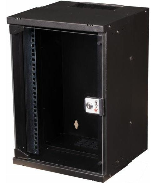Equip Eco Mount 10' Schrank - 09HE - 300X300mm - RAL9005 Schwarz (EWM-09-3030-B) afbeelding 1