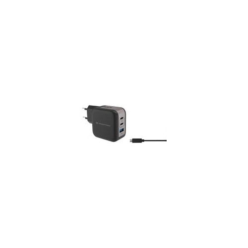 Conceptronic Ladegerät 3Port 67W 2xUSB-C 1xUSB-A+3-in-1 sw (ALTHEA17B) afbeelding 1