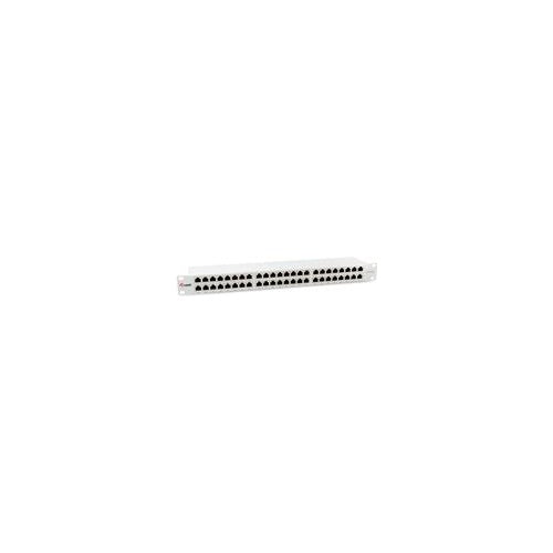 Equip Patchpanel 48x RJ45 Cat6A 19" FTP 1HE Premium hellgrau - FTP - RJ-45 (326526) afbeelding 1