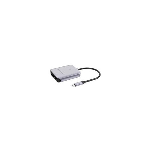 Conceptronic Card USB 3.2 Gen2 CFast SD/TF 4.0 UHS-II - Card-Reader - CompactFlash ATA Serial Transfer (CFast) (BIAN09G) afbeelding 1