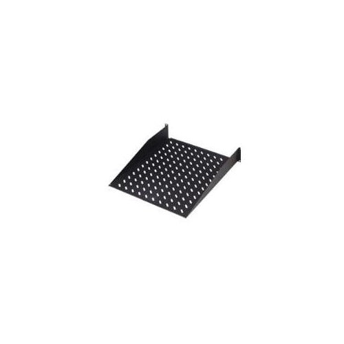 Digitus DN-19 TRAY-2-SW - Rack - Regal - RAL 9005 - 2U - 48.3 cm ( 48,30cm (19") ) afbeelding 1