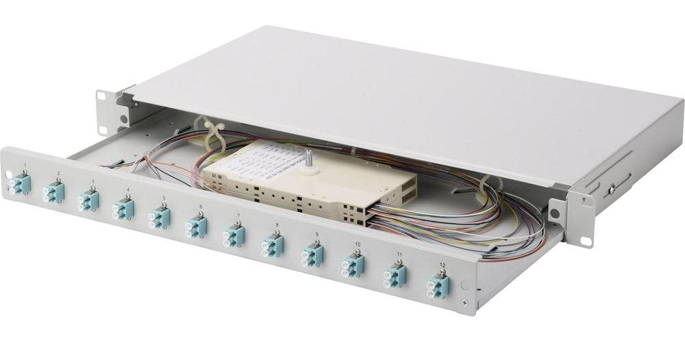 DIGITUS Professional DN-96331/3 - Glasfaserkabelkiste - 1U (DN-96331/3) afbeelding 1