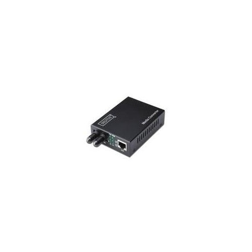 Digitus Professional DN-82110-1 - Medienkonverter - 10Base-T, 1000Base-SX, 100Base-TX, 1000Base-T - RJ-45 / ST multi-mode - extern - bis zu 500 m - 850 nm (DN-82110-1) afbeelding 1