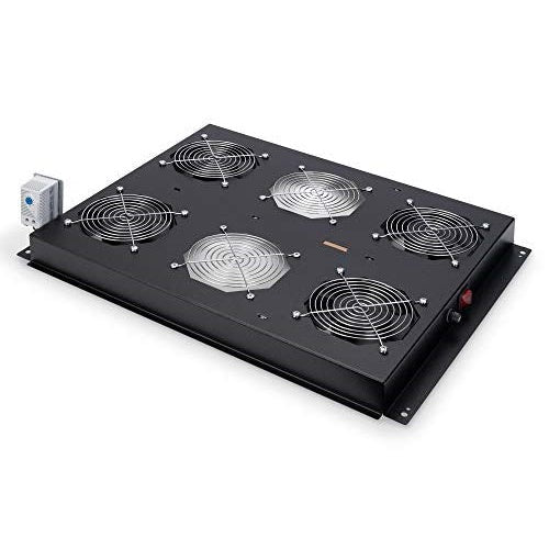 Digitus Professional DN-19 FAN-4-SRV-B - Rack-Dach mit 4 Lüftern und Thermostat - Schwarz, RAL 9005 - 48,3 cm (19") (DN-19 FAN-4-SRV-B) afbeelding 6