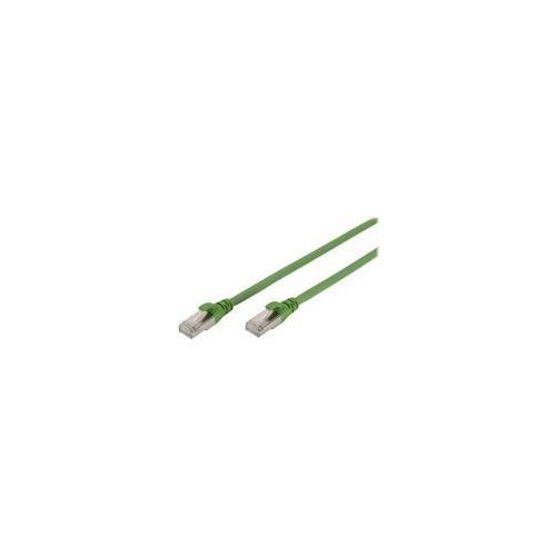 DIGITUS Professional PUR - Patch-Kabel - RJ-45 (M) bis RJ-45 (M) - 20,0m - SFTP - CAT 6a - geschirmt, halogenfrei, geformt, ohne Haken, verseilt - grün (DK-1644-A-PUR-200) afbeelding 1