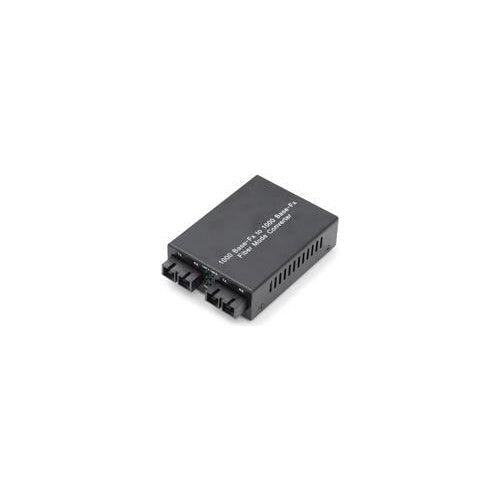 Digitus Professional DN-82124 - Medienkonverter - GigE - 1000Base-SX - SC multi-mode / SC Single-Modus - bis zu 20 km - 850 nm / 1310 nm (DN-82124) afbeelding 1