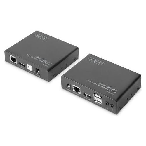 DIGITUS DS-55505 - Extender Set - KVM-/Audio-/USB-Extender - HDBaseT 2.0 - USB - bis zu 100 m afbeelding 1