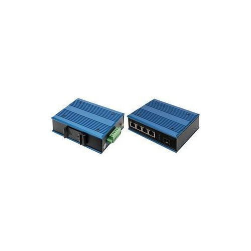 Digitus 4-Port 10/100Base-TX to 100Base-FX Industrial Ethernet Switch (DN-651130) afbeelding 1