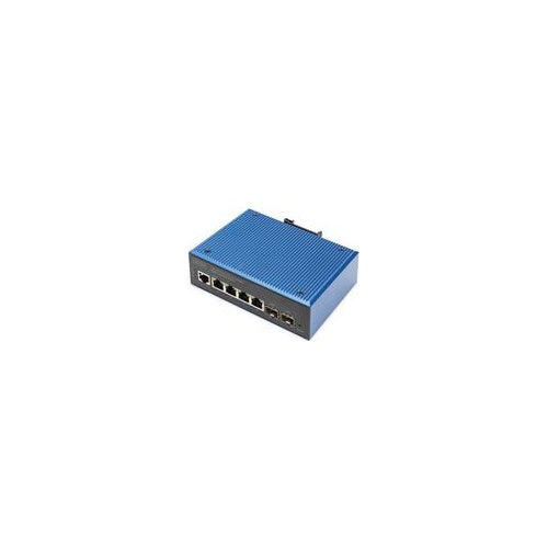 Digitus Industrial 4+2 -Port L2 managed Gigabit Ethernet Switch. Switch-Typ: Managed, Switch-Ebene: L2. Basic Switching RJ-45 Ethernet Ports-Typ: Gigabit Ethernet (10/100/1000), Anzahl der basisschaltenden RJ-45 Ethernet Ports: 4, Anzahl in afbeelding 1