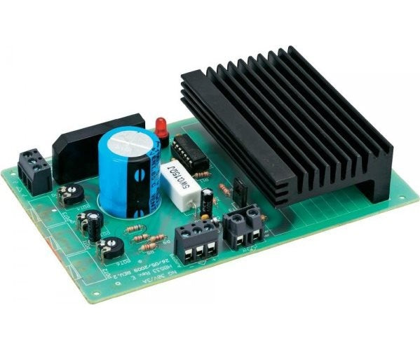 H-Tronic Univ.-Netzgerät 1 - 30 V/0 - 3A Bausatz Eingangsspannungs-Bereich 30 V/AC Ausgangsspannung afbeelding 1