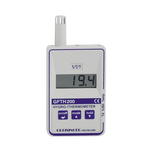 Greisinger Luftfeuchte-/Temperaturmessgerät GFTH 200 (109900) afbeelding 1
