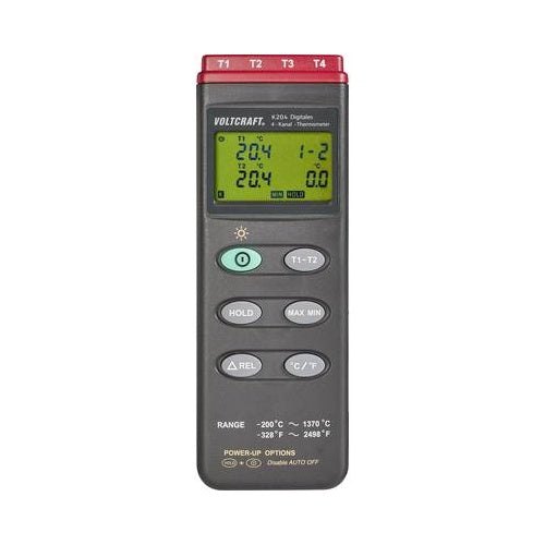 Voltcraft K204 Temperatur-Messgerät, Thermometer (304) afbeelding 1