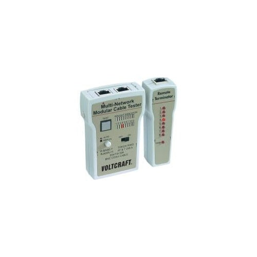 Voltcraft CT-2 Kabel-Prüfgerät, Kabeltester für BNC, RJ-11 und RJ-45 (TCT-141) afbeelding 1