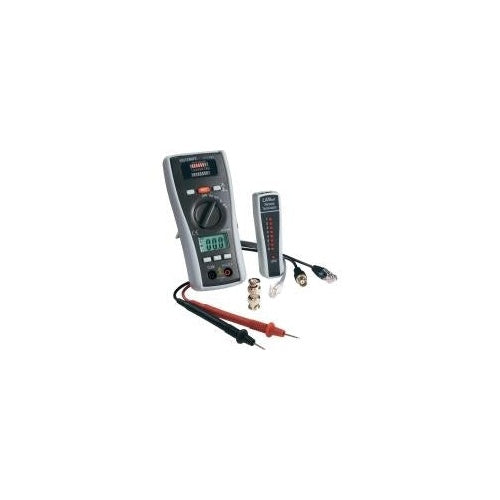 Voltcraft CT-3 DMM Multimeter mit Kabeltester, Kabel-Prüfgerät, Geeignet für BNC, RJ11 und RJ45 (LA-1011) afbeelding 1