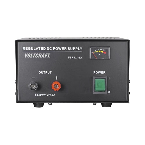 Voltcraft Labornetzgerät, Festspannung FSP-11312 13.8 - 13.8 V/DC 12 - 12 A 165 W 1 x (FSP-11312) afbeelding 1
