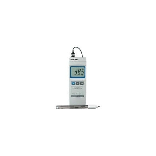 Voltcraft PH-100 ATC Digitales pH-Meter 0 - 14 pH (YK-21PH W/ PE-03) afbeelding 1