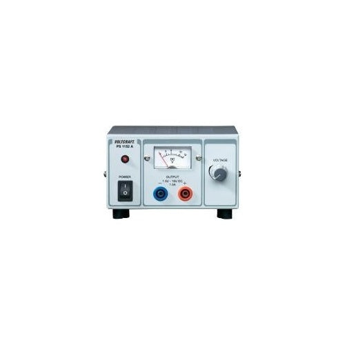 Voltcraft Labornetzgerät, einstellbar PS-1152 A 1.5 - 15 V/DC 1.5 - 1 A 22.5 W 1 x (PS-1152A) afbeelding 1