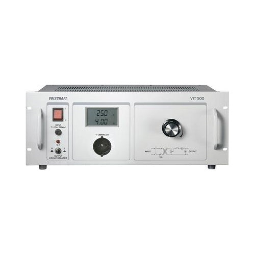 VOLTCRAFT VIT 500 Labor-Trenntrafo einstellbar 1 - 250 V/AC (VIT 500) afbeelding 1