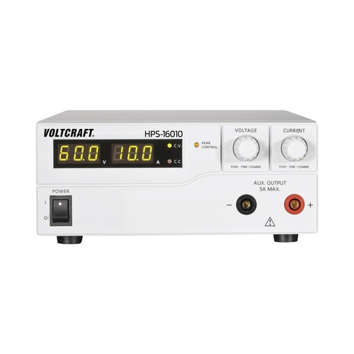 Voltcraft Labornetzgerät, einstellbar HPS-16010 1 - 60 V/DC 0 - 10 A 600 W 1 x Remote (HPS-16010) afbeelding 1