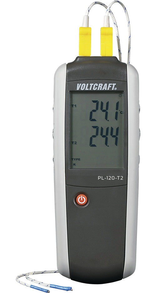 Voltcraft® PL-120 T2 Temperatur-Messgerät, Thermometer (PL-120 T2) afbeelding 1