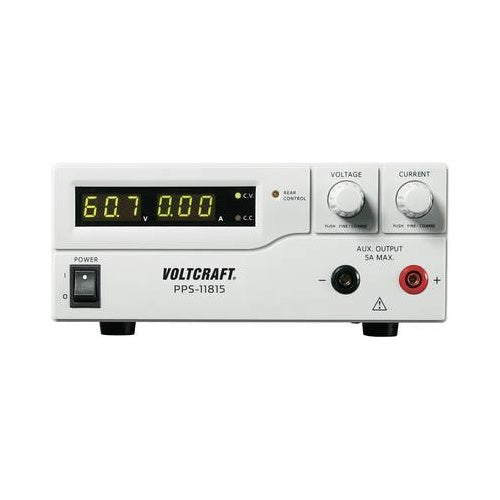 Voltcraft Labornetzgerät, einstellbar PPS-11815 1 - 60 V/DC 0 - 5 A 300 W 2 x USB, Remote programmie (PPS-11815) afbeelding 1